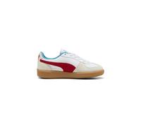 PUMA Unisex Palermo Lth Junior White-for All Time Red Taglia: 37 | Scarpe Sportive Outlet | kids | Rosso