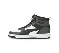 PUMA Rebound Joy, Sneakers Unisex-Adulto, Dark Shadow Black White, 42.5 EU