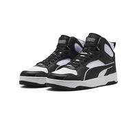 PUMA Rbd Break Mid, Scarpe da Ginnastica Unisex-Adulto, Bianco Nero Bianco, 43 EU