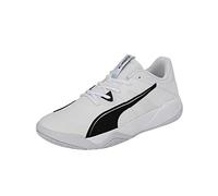 PUMA Eliminate PRO II Hallen-Sportschuhe, Scarpe da Ginnastica per Ambienti Interni Unisex-Adulto, White-Black-Nitro Blue, 42.5 EU
