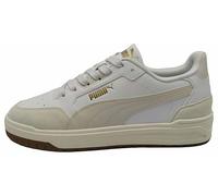 Puma Unisex Shuffle Downtown OgSneaker, Puma White Vapor Gray Puma Gold, 44.5 EU