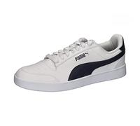 PUMA Unisex Shuffle Scarpe da ginnastica, Puma White Puma Navy, 36 EU