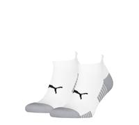 PUMA Unisex Sneaker Socks 2 pack, Abbigliamento, Bianco, 35-38 35-38