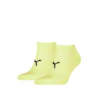 PUMA Unisex Sneaker Socks 2 pack, Abbigliamento, Giallo, 35-38 35-38