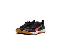 Puma Unisex Solarflash 4 Scarpe Indoor da Palestra Nere Rosse Bianche