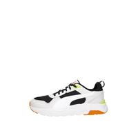 Puma Unisex Trinity 2 LtSneaker, Puma Black Puma Bianco Piuma Grigio Vermiglio, 47 EU