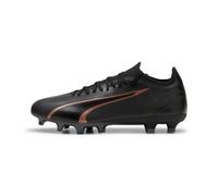PUMA Unisex Ultra Match Fg/Ag Scarpe da calcio, Puma Black Copper Rose, 45 EU