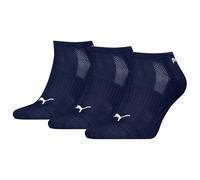 PUMA Unisex Unisex CUSHIONED SNEAKER 3P Navy Socks, Navy, FR-43-46
