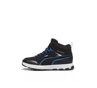 Puma Unisex Youth Evolve Trail JR Sneaker, Puma Black-HYPERLINK Blue, 37 EU