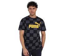 PUMA United AOP Tee, Magliette Unisex - Adulto, New Navy,