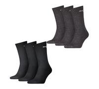 Puma Uomini Donne Basic Unisex Crew Cotone Calze Sportive - 6 Pezzi Multipack