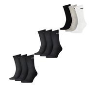 Puma Uomini Donne Basic Unisex Crew Cotone Calze Sportive - 9 Pezzi Multipack