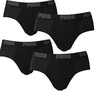 PUMA Uomo Base Slip Intimo 4 Pacco in Molti Colori