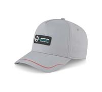 Puma Uomo Cap - Mercedes Cap Poliestere Logo Tinta Unita,Taglia Unica Grigio