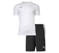 Puma Uomo Finisher Set - Training Pantaloncini Corto, Funzionale Girocollo Uni