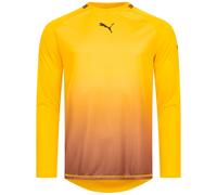 Puma Uomo Lunghe Calcio Training Maglia Portiere Pantaloncini Lilla Giallo Nuovo