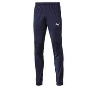 PUMA Uomo Pantaloni, Blu, Peacoat, Puma White, Taglia 54