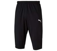 Puma Liga Training 3/4 P, Pantaloni Uomo, Nero Black White, XXL