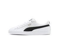 PUMA Uomo Scarpe da Ginnastica Classiche in Pelle Basket, White