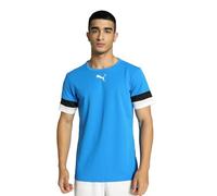 PUMA Uomo Shirt, Electric Blue Lemonade Puma Black Puma White, XL