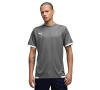 Puma Uomo Shirt, Regular, Pelle, Smoked Pearl - Puma White, S