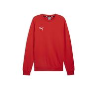 Puma Uomo Teamgoal Casual Girocollo Sportivo Felpa Pullover 658592 Rosso