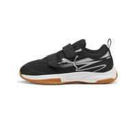 PUMA Varion II Indoor Sports Scarpe Youth, Scarpe, Nero/Cool Light Grigio/Gum, 32 32