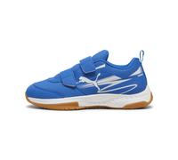 PUMA Varion II Indoor Sports Scarpe Youth, Scarpe, Royal/Bianco/Gum, 32 32