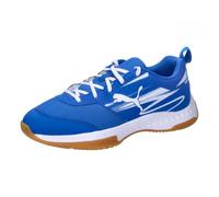 PUMA Varion II Jr, Indoor Court Shoe, Team Royal White-Gum, 34 EU