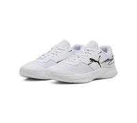 PUMA Varion II, Scarpe da Ginnastica per Ambienti Interni Unisex-Adulto, White Black, 42.5 EU
