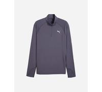 PUMA Top da running con zip corta VELOCITY CLOUDSPUN da uomo, Accessori, Grigio, XL XL