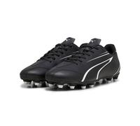 PUMA Vitoria FG/AG, Soccer Shoe Uomo, Black White, 46.5 EU