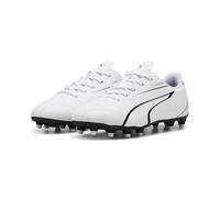 Puma Vitoria FG/AG Junior Football Boots J11 White/Black J11 White/Black