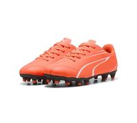 PUMA Vitoria FG/AG Jr Tennis per Unisex-bambini, rosso, 22.0 cm