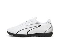 PUMA Vitoria TT JR, Soccer Shoe, White Black, 37 EU