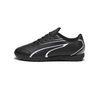 PUMA Vitoria TT JR, Soccer Shoe, Black White, 30 EU