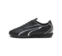 PUMA Vitoria Tt, Soccer Shoe Uomo, Puma Black Puma White, 42.5 EU