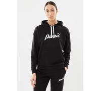Puma - W Ess+Blossom Hoodie Tr Nero - Abbigliamento XS Nero