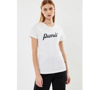 Puma - W Ess+ Blossom Tee Bianco - Abbigliamento M Bianco