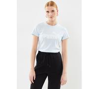 Puma - W Ess Logo Tee (S) Blu - Abbigliamento M Blu