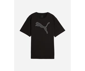 Puma W Jers Mc Log Cat Nero - T.shirt