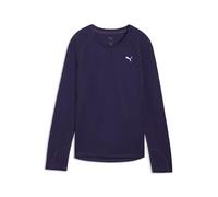 PUMA W Run Velocity - Manica Lunga, in Poliestere, Colore: Prugna