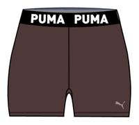 PUMA W Strong Short Tight - HW 3" Marrone Cioccolato