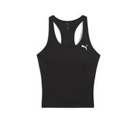 PUMA - Essential - Top senza maniche 2 in 1 nero con scollo a vogatore S