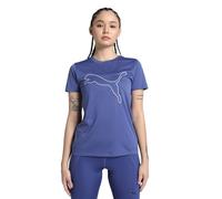 PUMA W TAD Essential Logo Tee, Magliette Unisex - Adulto, Blue Crystal,