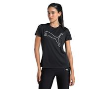 PUMA W TAD Essential Logo Tee, Magliette Unisex - Adulto, PUMA Black, XL