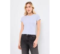 Puma - WARDROBE ESS Ribbed Slim Tee Bianco - Abbigliamento S Bianco