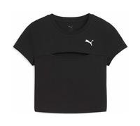 Puma Wardrobe Essential Cut-Out W - T-shirt - donna XS Black woman