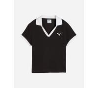 Puma Wardrobe Essential W - T-shirt - Donna - Nero S