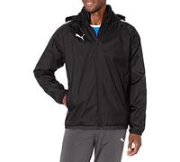 PUMA Weather Jacket Giacca TeamLIGA per Tutte Le Stagioni, Nero/Nero, L Uomo